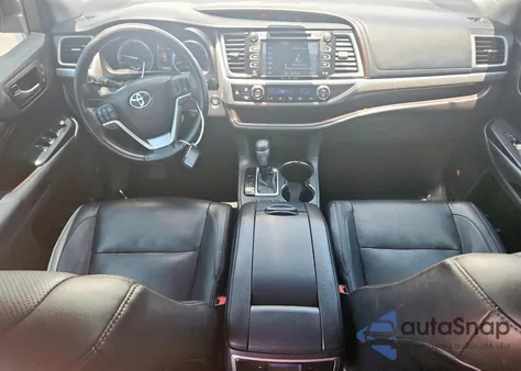 2019 Toyota Highlander Limited from USA, damaged, VIN 5TDDZRFHXKS958720